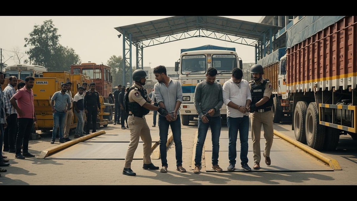 Ahmedabad Crime Branch Uncovers Weighbridge Scam Involving Millions Ahmedabad Crime Branch Uncovers Weighbridge Scam Involving Millions