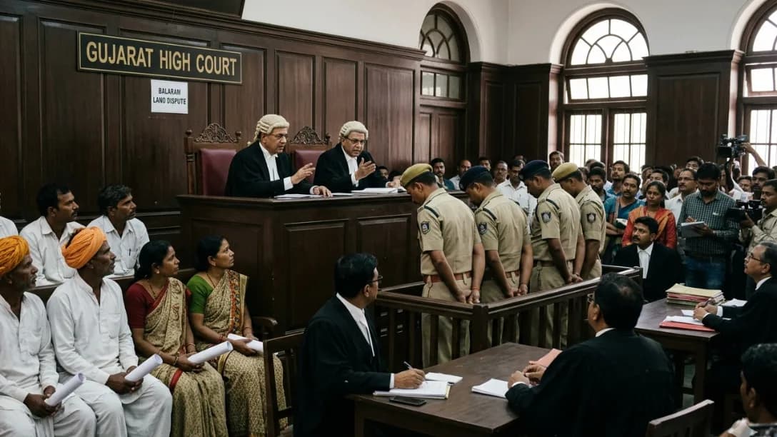 Gujarat High Court Criticizes Forest Department Officials in Balaram Land Dispute Gujarat High Court Criticizes Forest Department Officials in Balaram Land Dispute