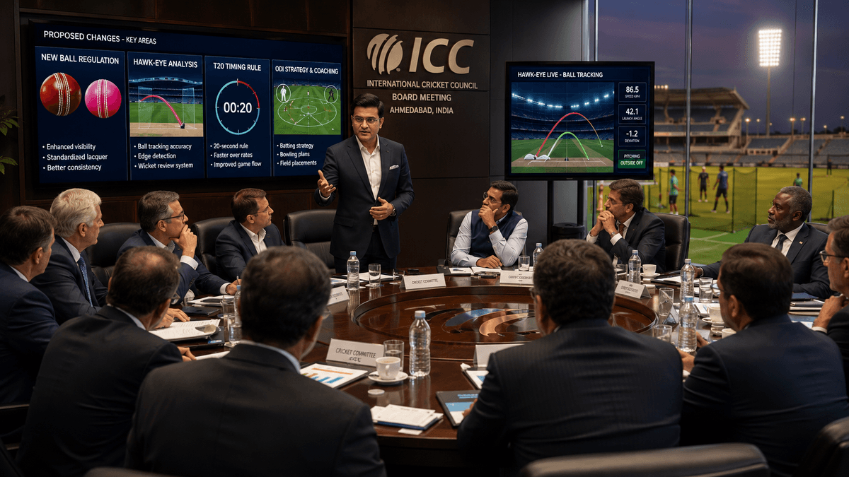 ICC to Discuss New Rules in Ahmedabad ICC to Discuss New Rules in Ahmedabad