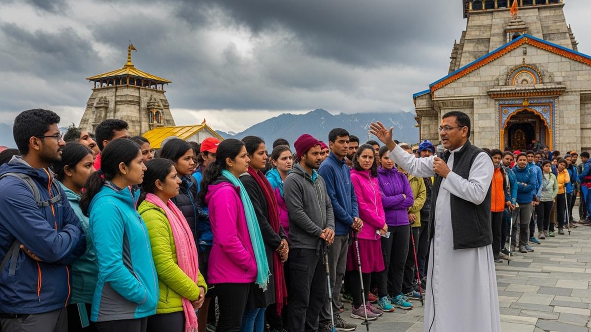 Do Not Rush to Chandrashila, Local Priests Appeal to Pilgrims Do Not Rush to Chandrashila, Local Priests Appeal to Pilgrims