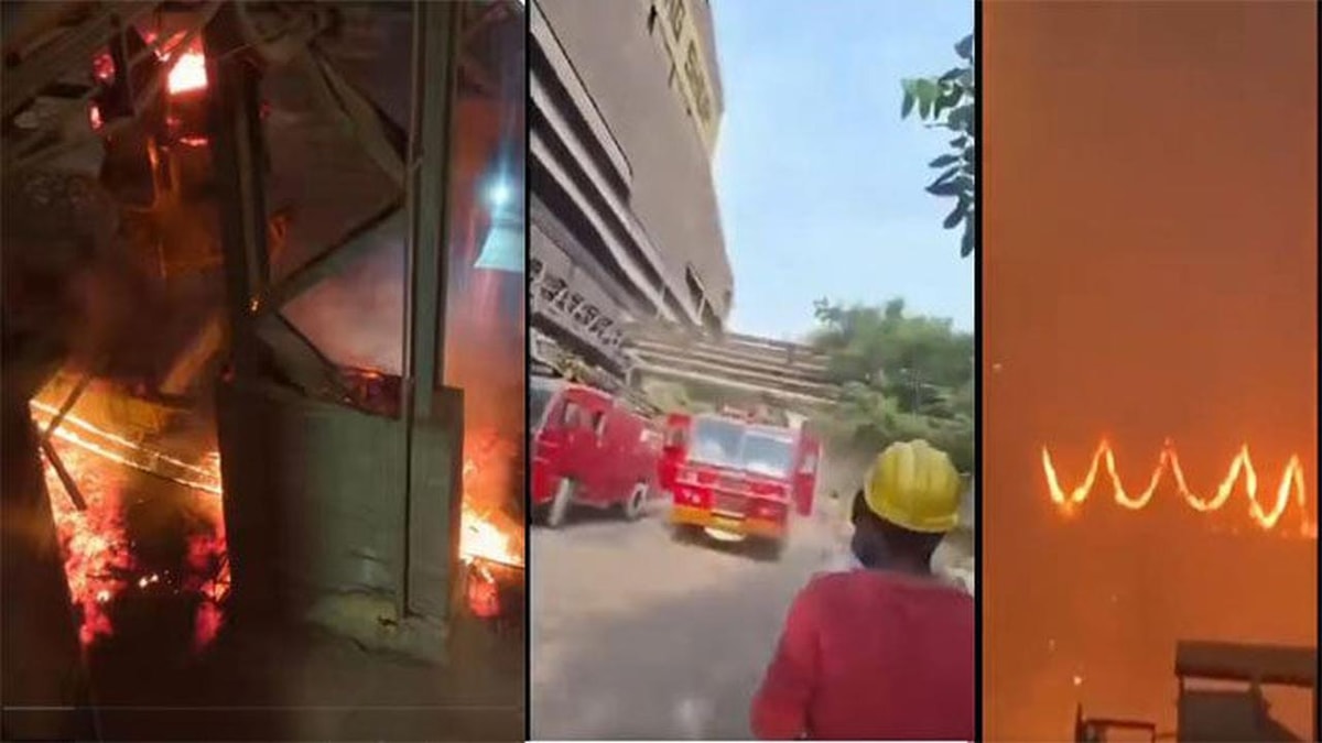 Accident at Visakhapatnam Steel Plant, 8 Workers Dead Accident at Visakhapatnam Steel Plant, 8 Workers Dead