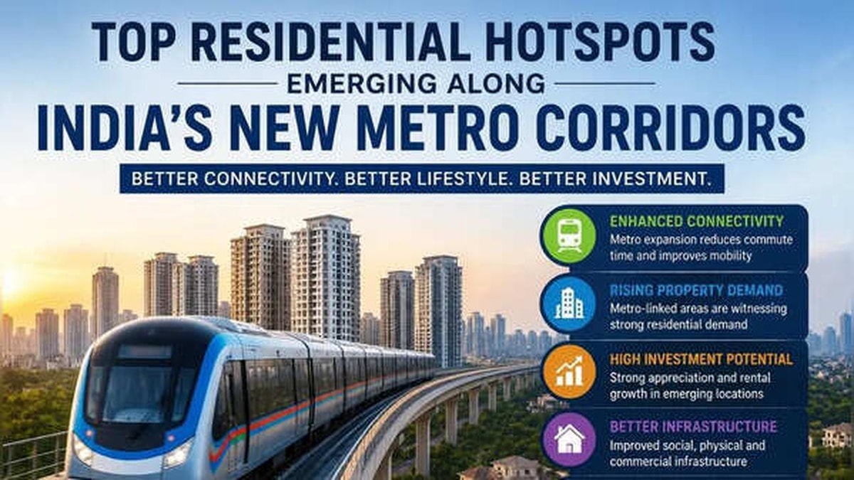 Residential Hotspots Emerging from Metro Connectivity in India Residential Hotspots Emerging from Metro Connectivity in India