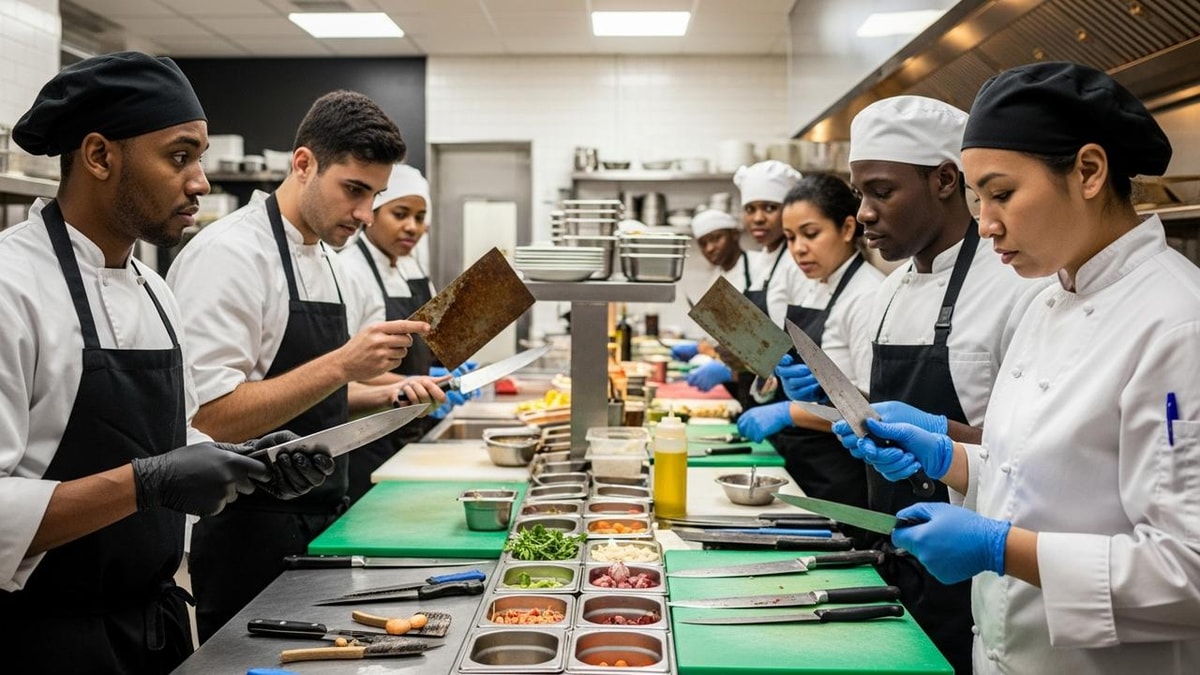 FSSAI Issues Directive to Halt Use of Rusty Cutting Tools in Food Businesses FSSAI Issues Directive to Halt Use of Rusty Cutting Tools in Food Businesses