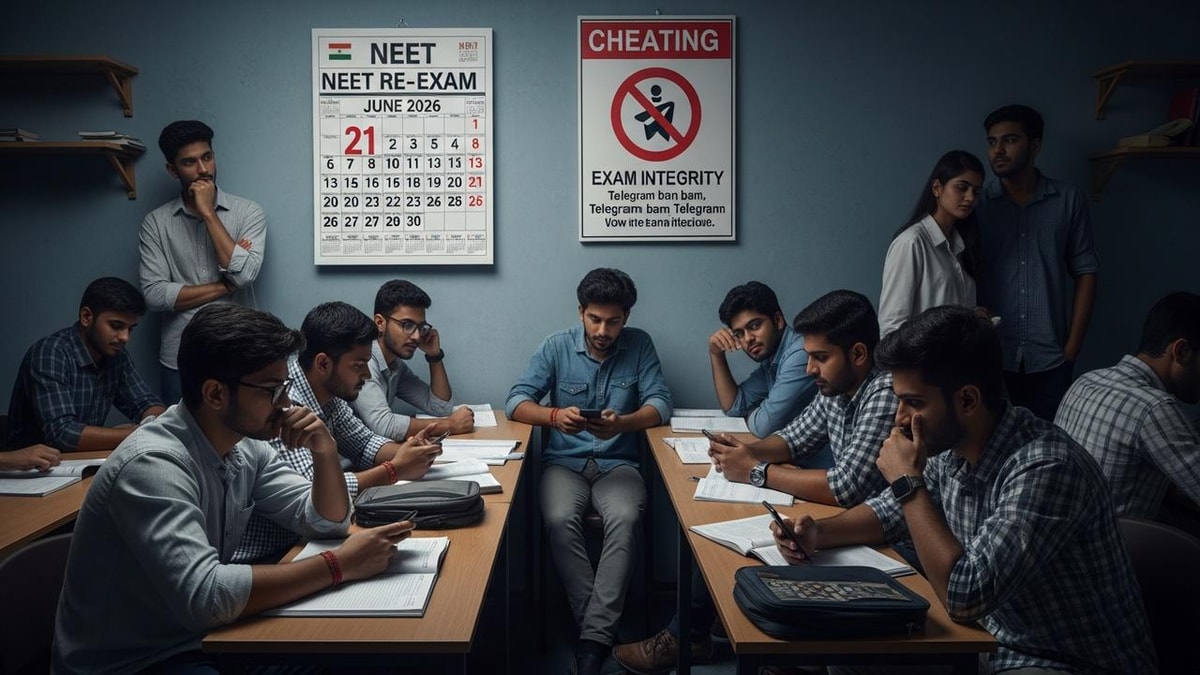 Temporary Ban on Telegram for NEET Re-Examination Temporary Ban on Telegram for NEET Re-Examination