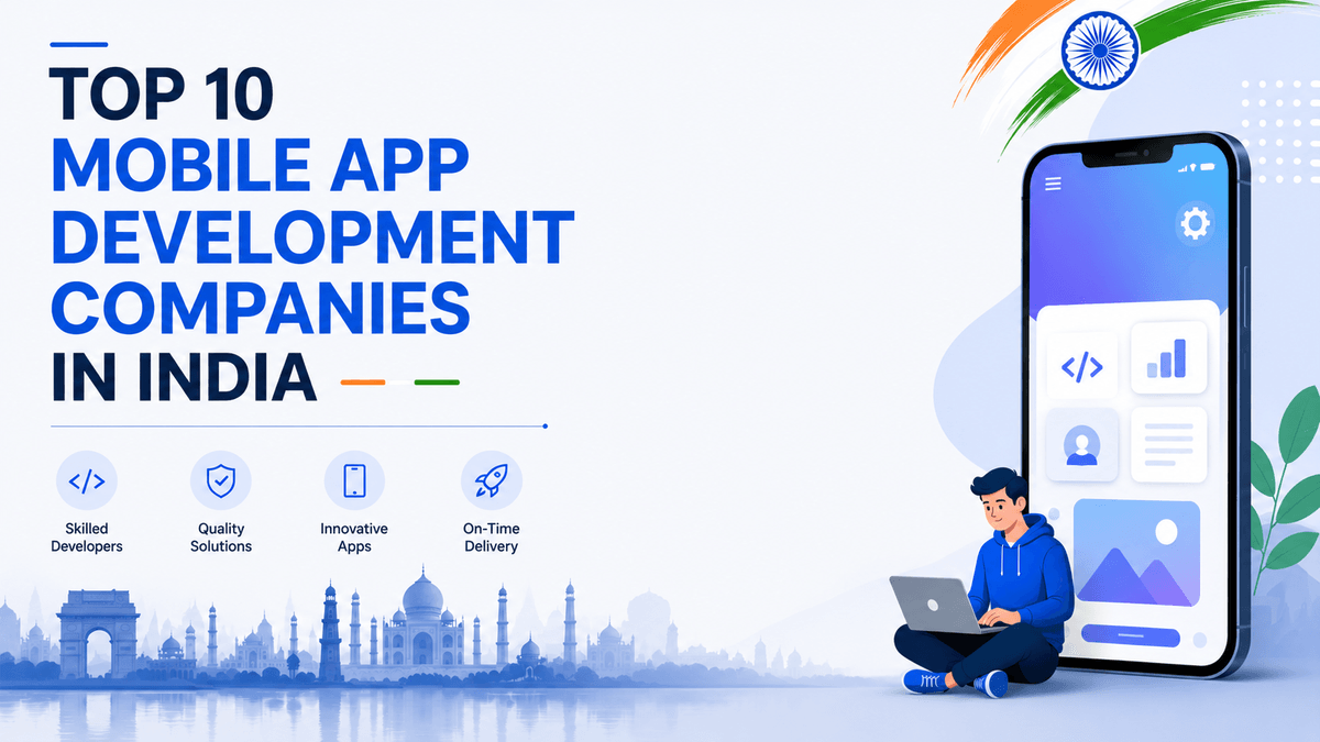 Top 10 Mobile App Development Companies in India Top 10 Mobile App Development Companies in India