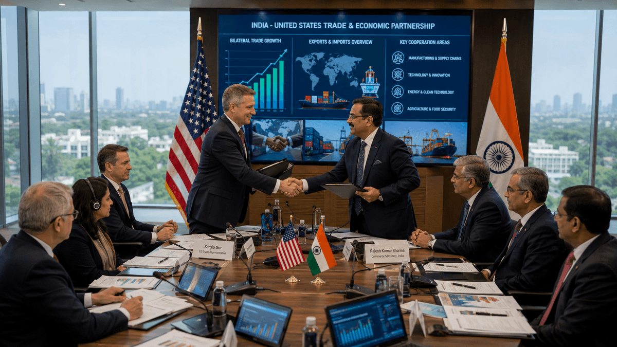 US-India Trade Agreement in Final Stages US-India Trade Agreement in Final Stages
