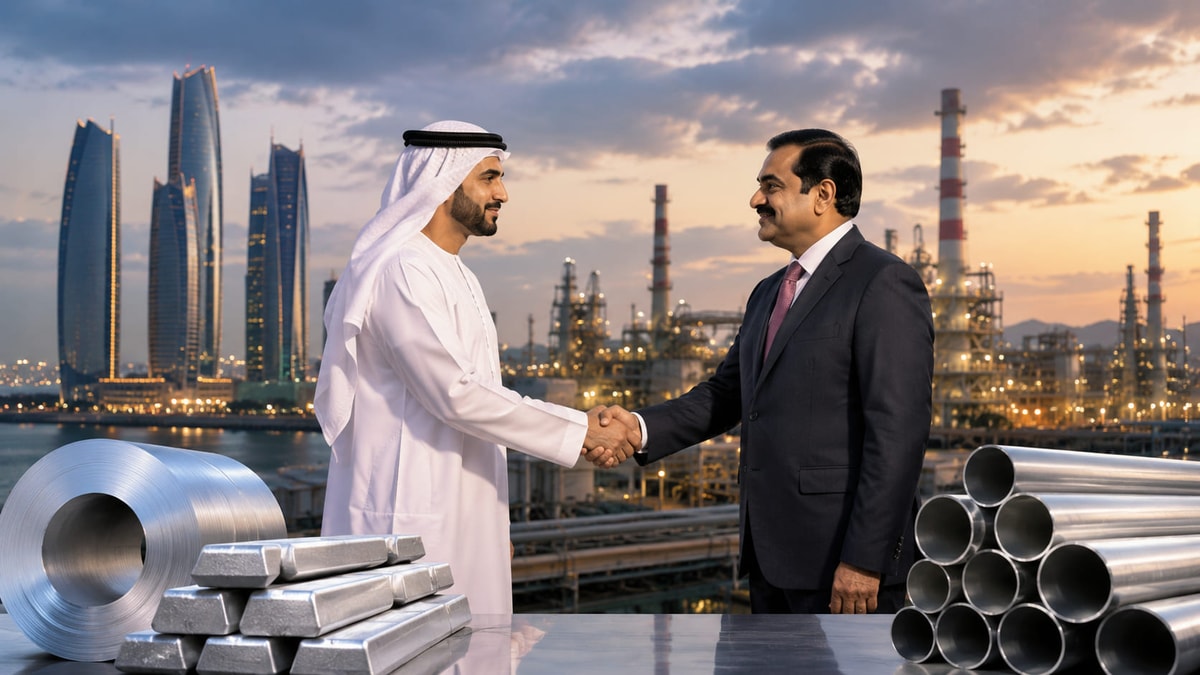 Abu Dhabi and Adani Group's $11.5 Billion Aluminium Project Abu Dhabi and Adani Group's $11.5 Billion Aluminium Project