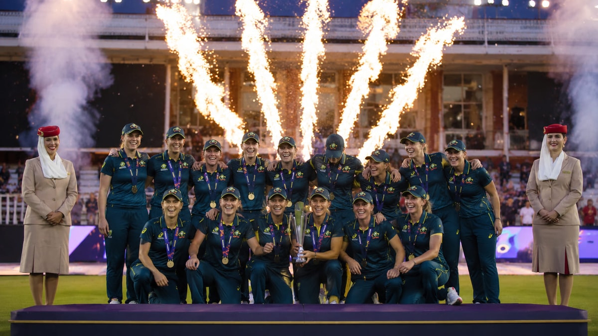 Australia Becomes Women's T20 World Cup Champion for the Seventh Time - Defeats England by 7 Wickets in the Final Australia Becomes Women's T20 World Cup Champion for the Seventh Time - Defeats England by 7 Wickets in the Final
