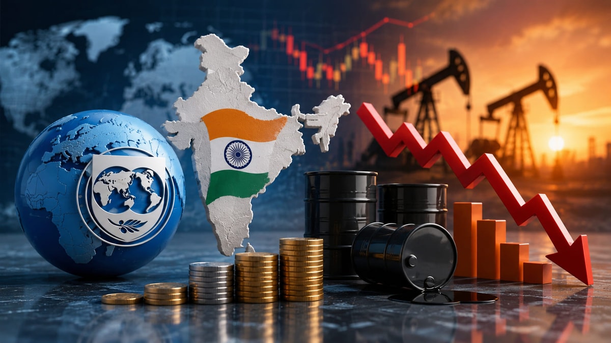 IMF and ADB Cut India's Growth Forecast Amid Rising Global Oil Prices IMF and ADB Cut India's Growth Forecast Amid Rising Global Oil Prices