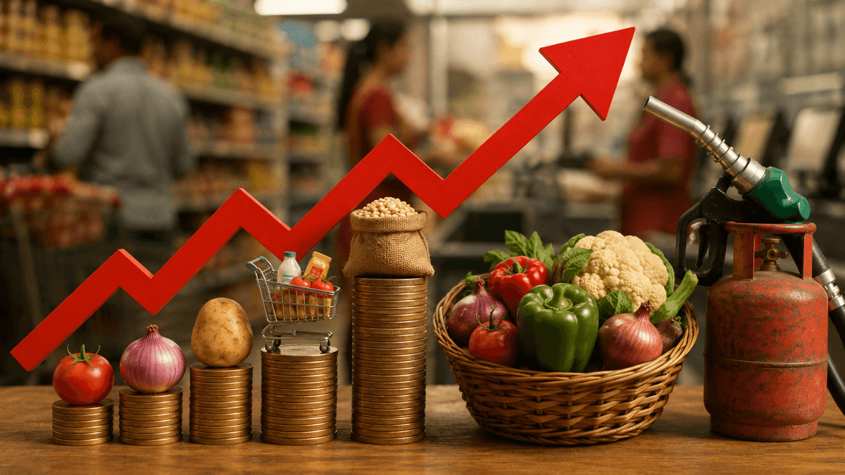India's Retail Inflation Crosses 4% in June After 17 Months India's Retail Inflation Crosses 4% in June After 17 Months