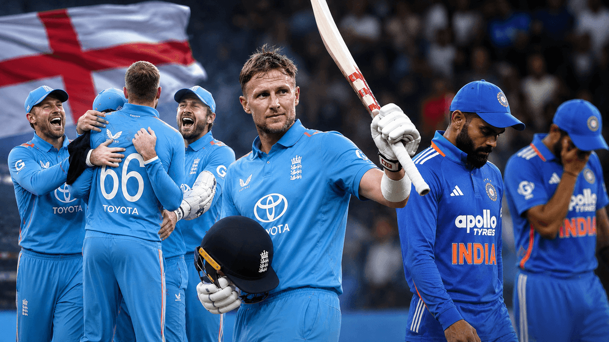 England Defeated India by 4 Wickets as Joe Root's Unbeaten 99 Leveled the Series 1-1 England Defeated India by 4 Wickets as Joe Root's Unbeaten 99 Leveled the Series 1-1