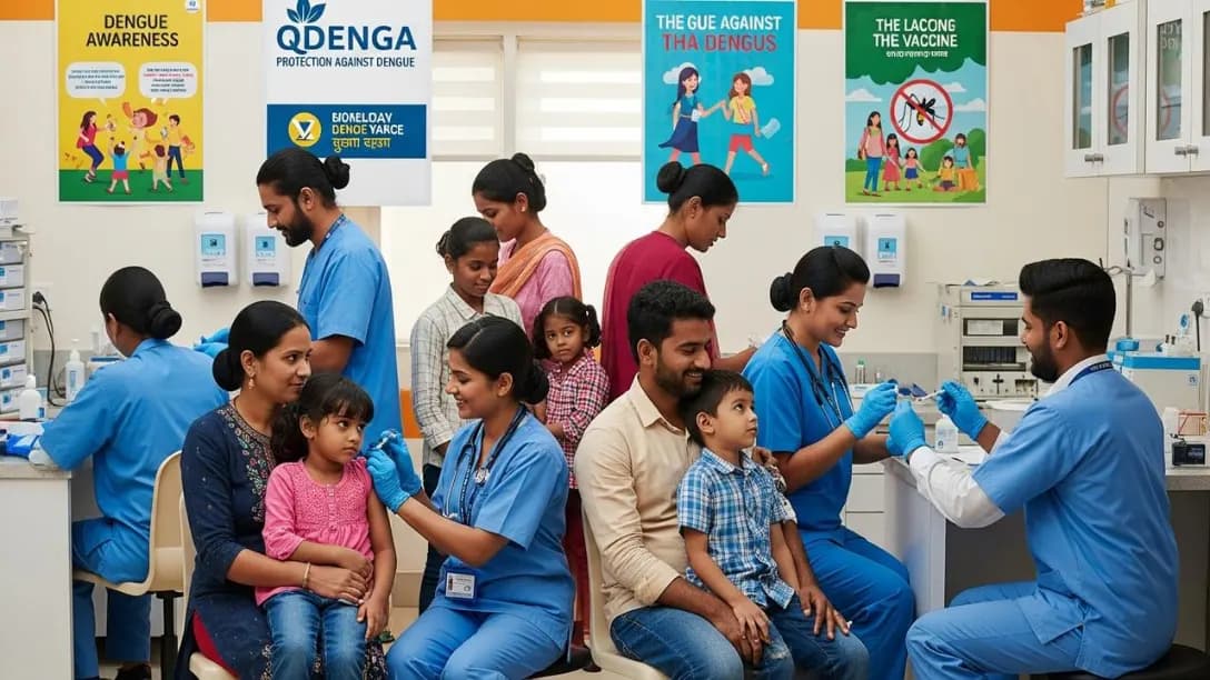 India Approves First Dengue Vaccine QDENGA India Approves First Dengue Vaccine QDENGA