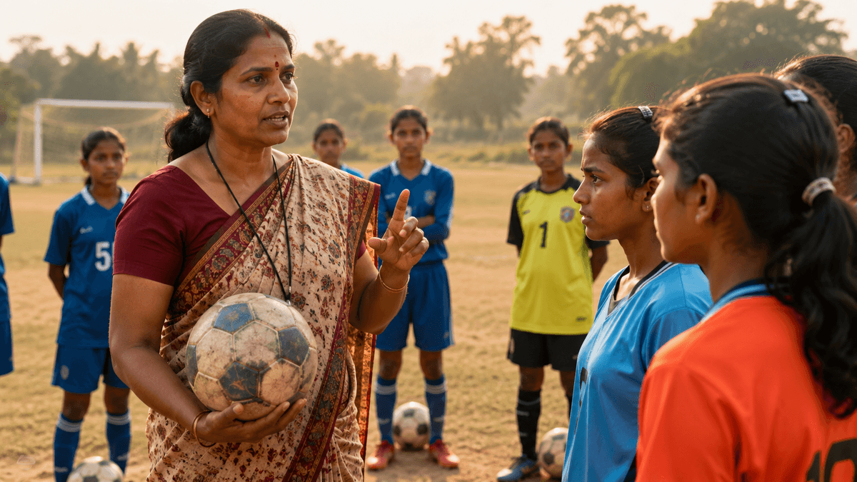 From Farmer to Football Coach: Bharti Mudi is Transforming the Future of Tribal Girls Through Football From Farmer to Football Coach: Bharti Mudi is Transforming the Future of Tribal Girls Through Football