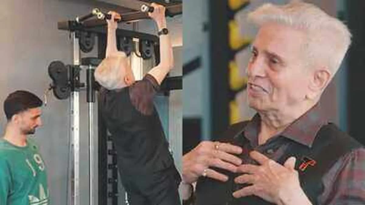 93-Year-Old Fitness Icon Madhukar Talwalkar Inspires Millions With Incredible Strength 93-Year-Old Fitness Icon Madhukar Talwalkar Inspires Millions With Incredible Strength
