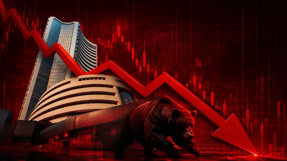 Sharp Stock Market Crash - Sensex Falls 700 Points, Nifty Opens Below 23,650 Sharp Stock Market Crash - Sensex Falls 700 Points, Nifty Opens Below 23,650