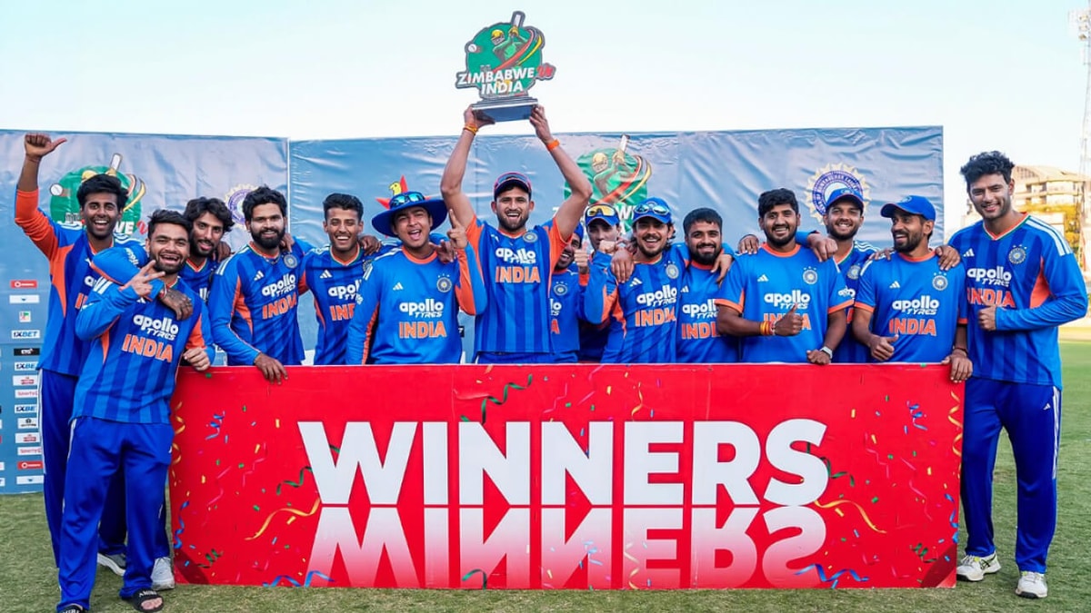India Complete 3-0 Clean Sweep Over Zimbabwe, Vaibhav Shines India Complete 3-0 Clean Sweep Over Zimbabwe, Vaibhav Shines