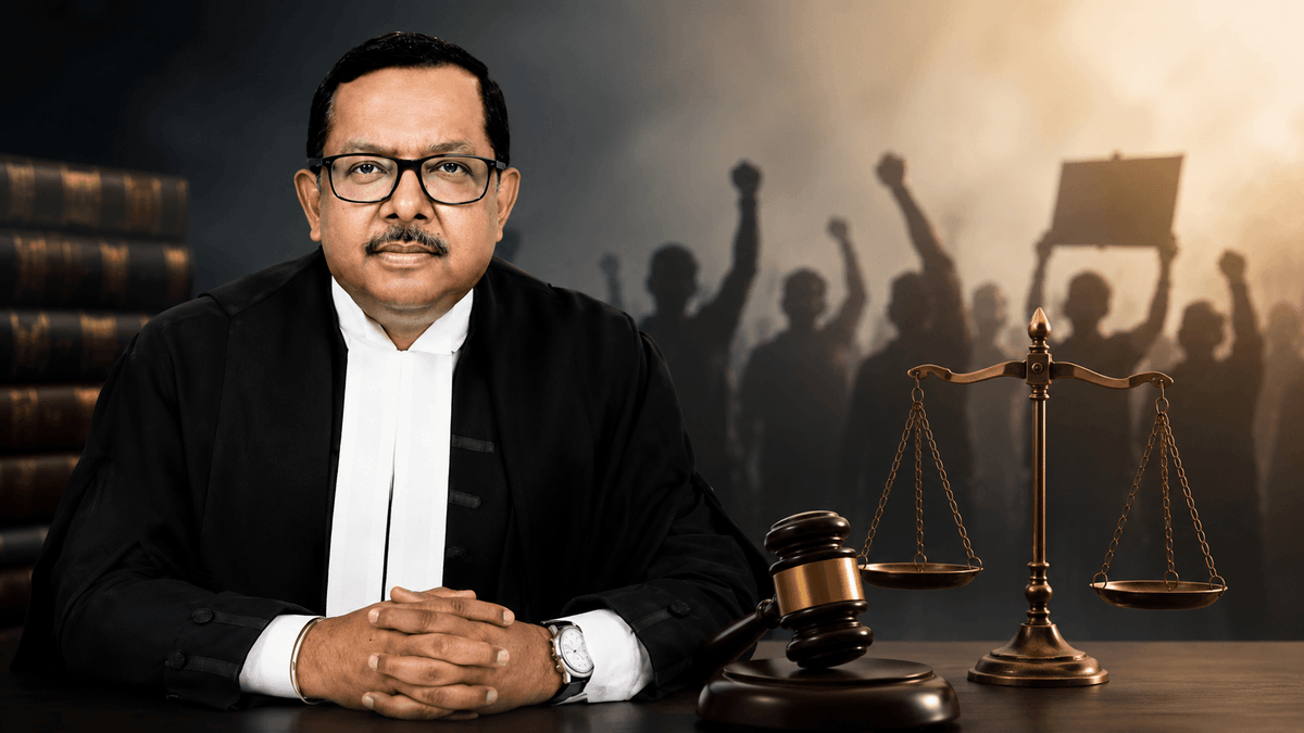 Justice Ujjal Bhuyan Raises Concerns Over Criminalisation of Dissent in India Justice Ujjal Bhuyan Raises Concerns Over Criminalisation of Dissent in India
