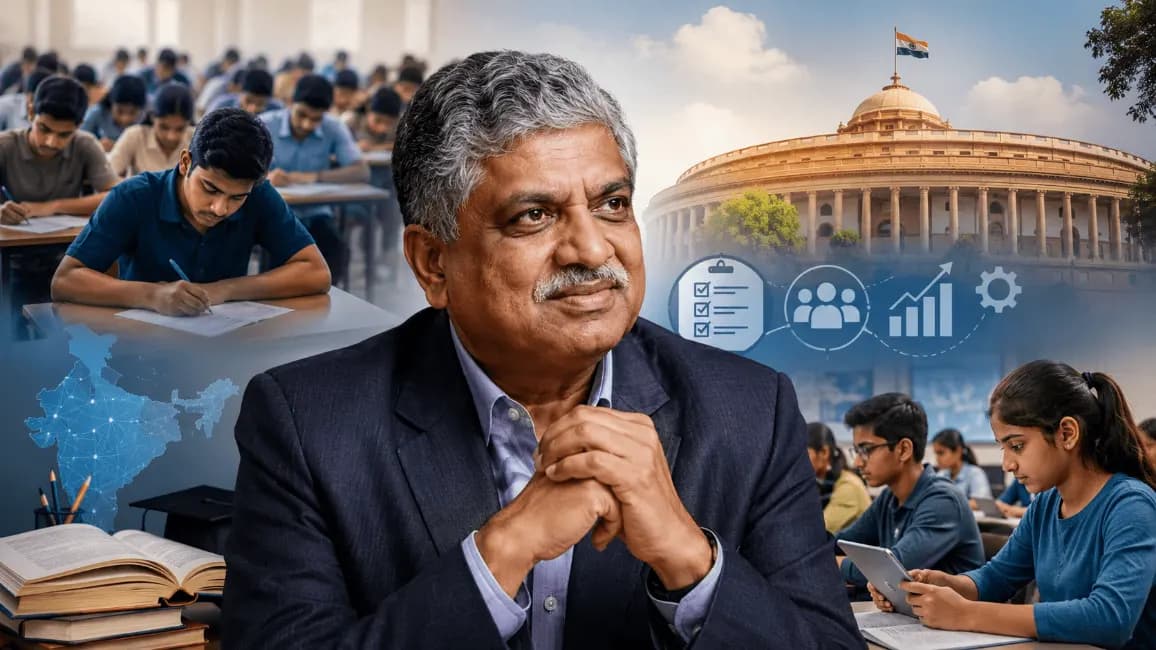 Nandan Nilekani to Lead Task Force for India's Examination Reforms Nandan Nilekani to Lead Task Force for India's Examination Reforms