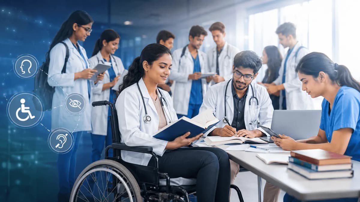 NMC Introduces New Disability Guidelines for MBBS Admissions NMC Introduces New Disability Guidelines for MBBS Admissions