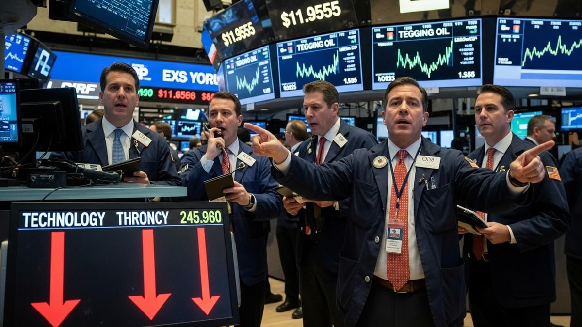 Negative Activity in US Stock Market and Surge in Oil Prices Negative Activity in US Stock Market and Surge in Oil Prices