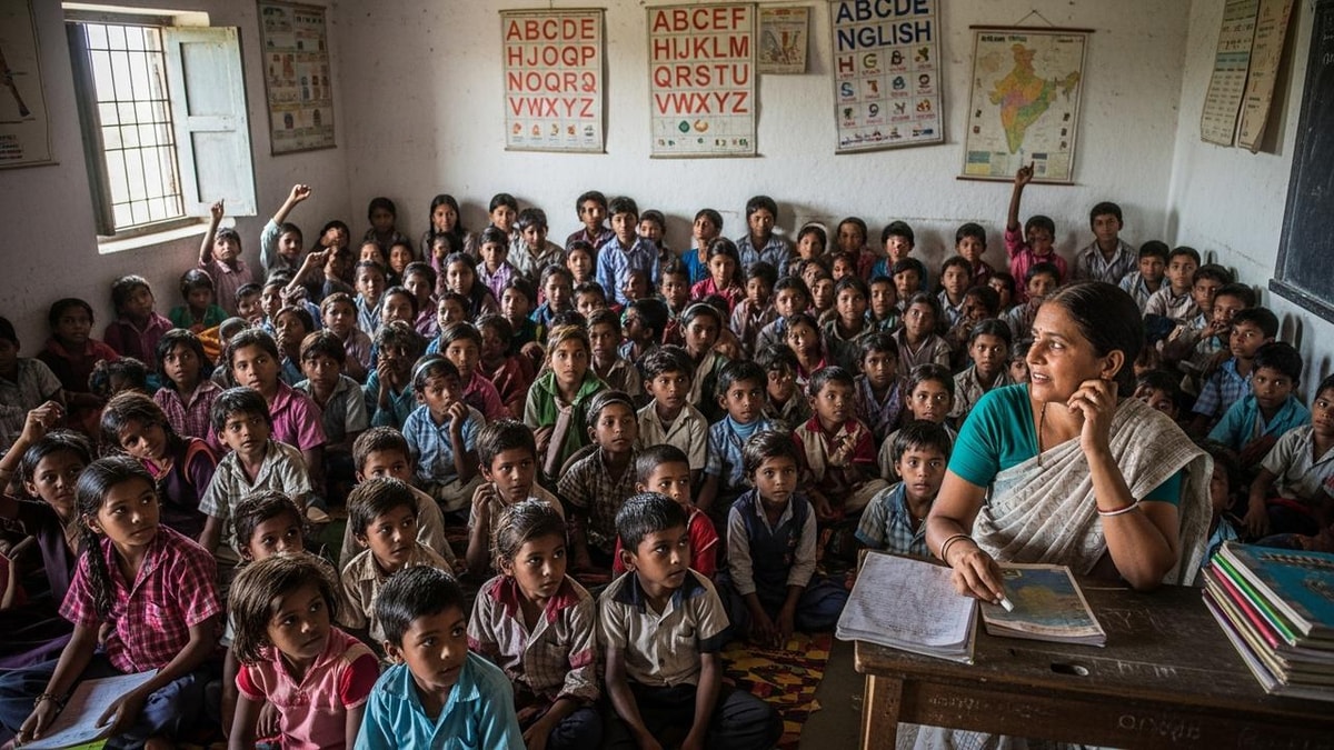 Over 100,000 Schools in India Operate with a Single Teacher Over 100,000 Schools in India Operate with a Single Teacher