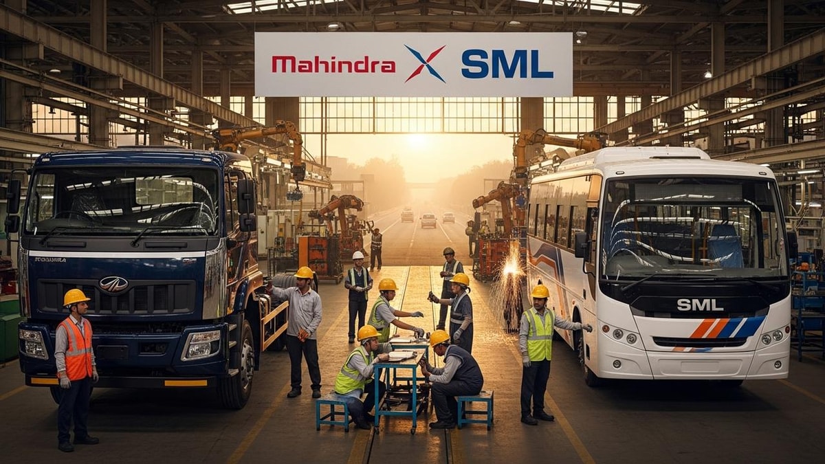 Mahindra Truck and Bus Division Merges with SML Mahindra, Targets Fourth-Largest Position in the Commercial Vehicle Market Mahindra Truck and Bus Division Merges with SML Mahindra, Targets Fourth-Largest Position in the Commercial Vehicle Market