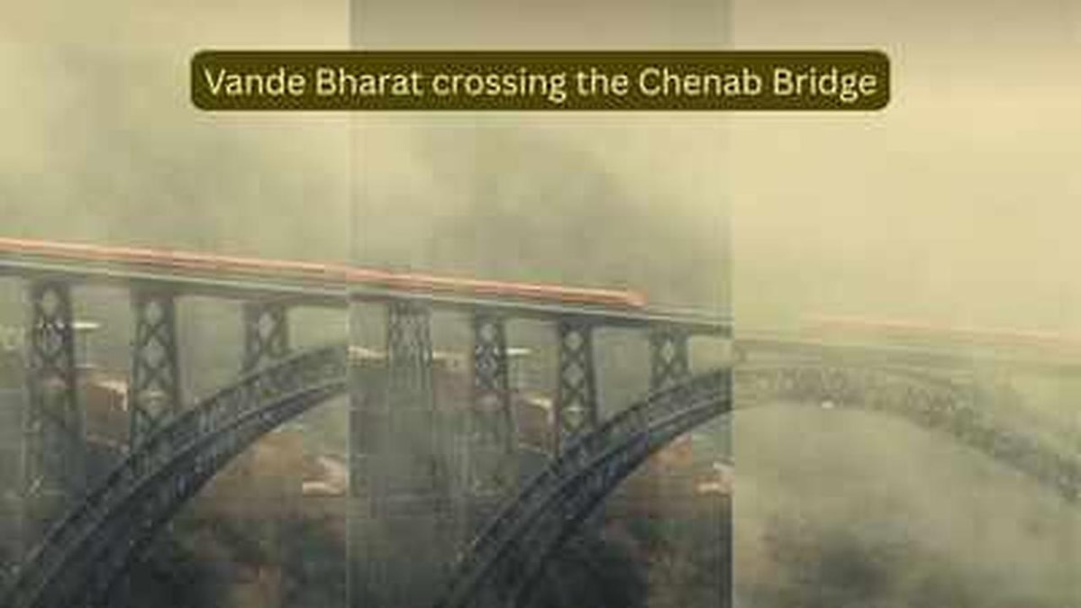 Vande Bharat Express and the Spectacular Journey over Chenab Bridge Vande Bharat Express and the Spectacular Journey over Chenab Bridge