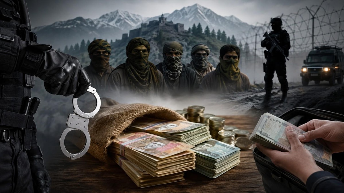 Properties of Five Pakistan-Based Terror Handlers Attached in Jammu and Kashmir, Police Crack Down on Terror Funding Properties of Five Pakistan-Based Terror Handlers Attached in Jammu and Kashmir, Police Crack Down on Terror Funding