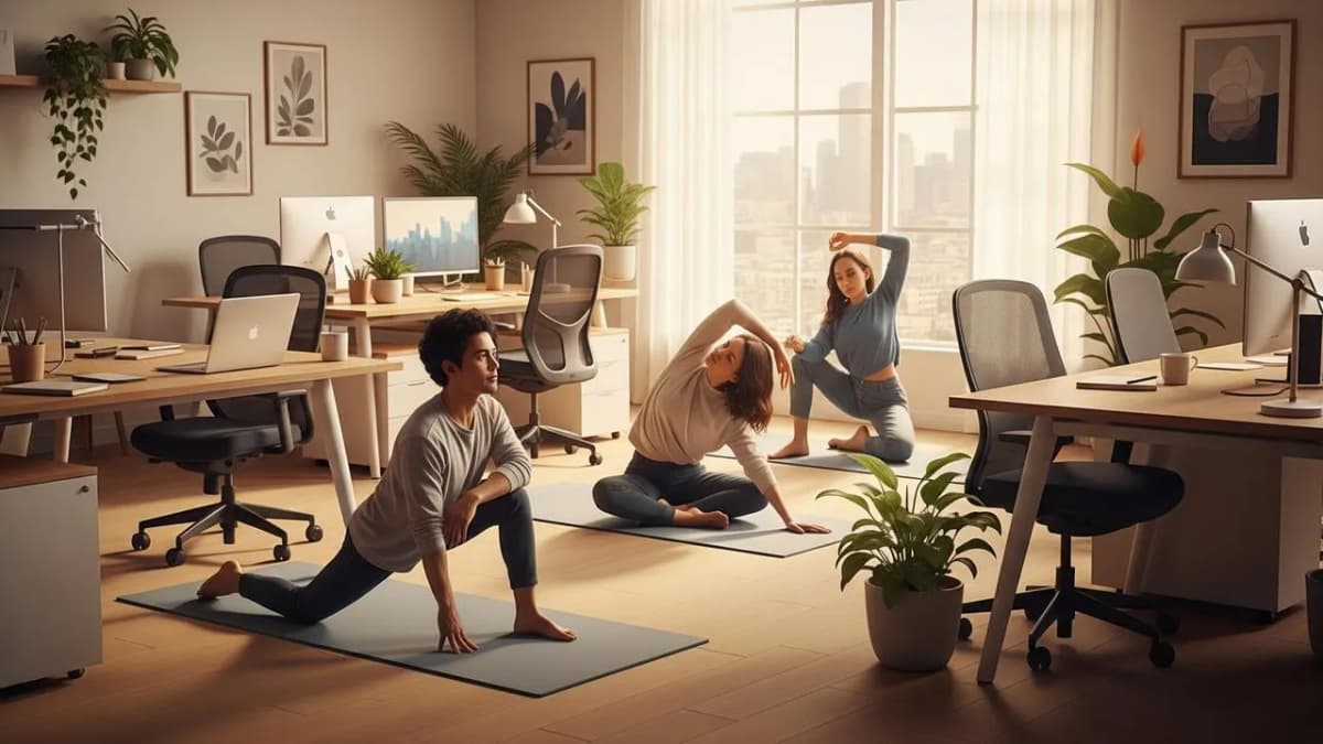 5 Yoga Poses to Relieve Discomfort from Sitting 5 Yoga Poses to Relieve Discomfort from Sitting