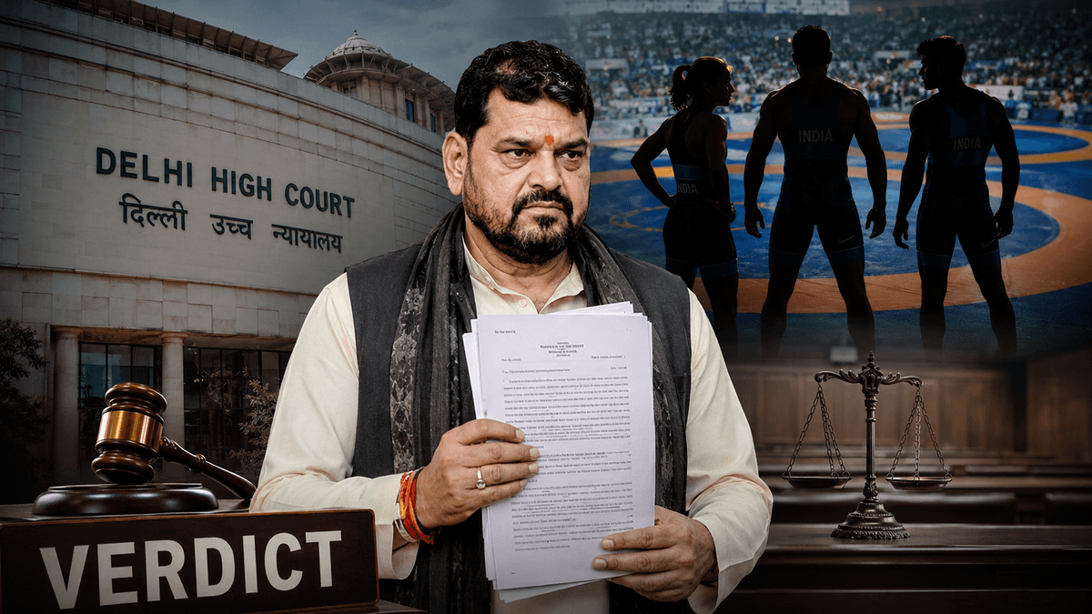 Delhi Court Acquits Brij Bhushan Sharan Singh and Vinod Tomar in Wrestlers Harassment Case Delhi Court Acquits Brij Bhushan Sharan Singh and Vinod Tomar in Wrestlers Harassment Case
