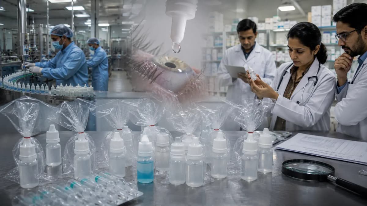 Sun Pharma Recalls Multiple Eye Drop Batches Over Contamination Concerns Sun Pharma Recalls Multiple Eye Drop Batches Over Contamination Concerns