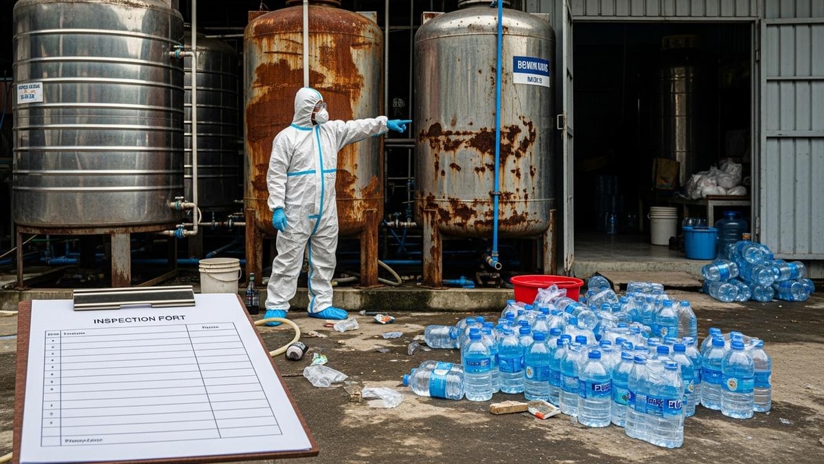 FSSAI Suspends Tripura Water Company License and Bans Dietary Supplement from Punjab FSSAI Suspends Tripura Water Company License and Bans Dietary Supplement from Punjab