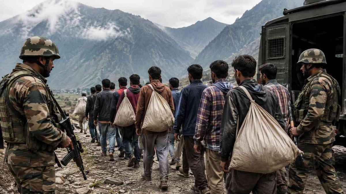 21 Bangladeshi Nationals Detained in Jammu and Kashmir - Investigation Begins into Illegal Entry 21 Bangladeshi Nationals Detained in Jammu and Kashmir - Investigation Begins into Illegal Entry