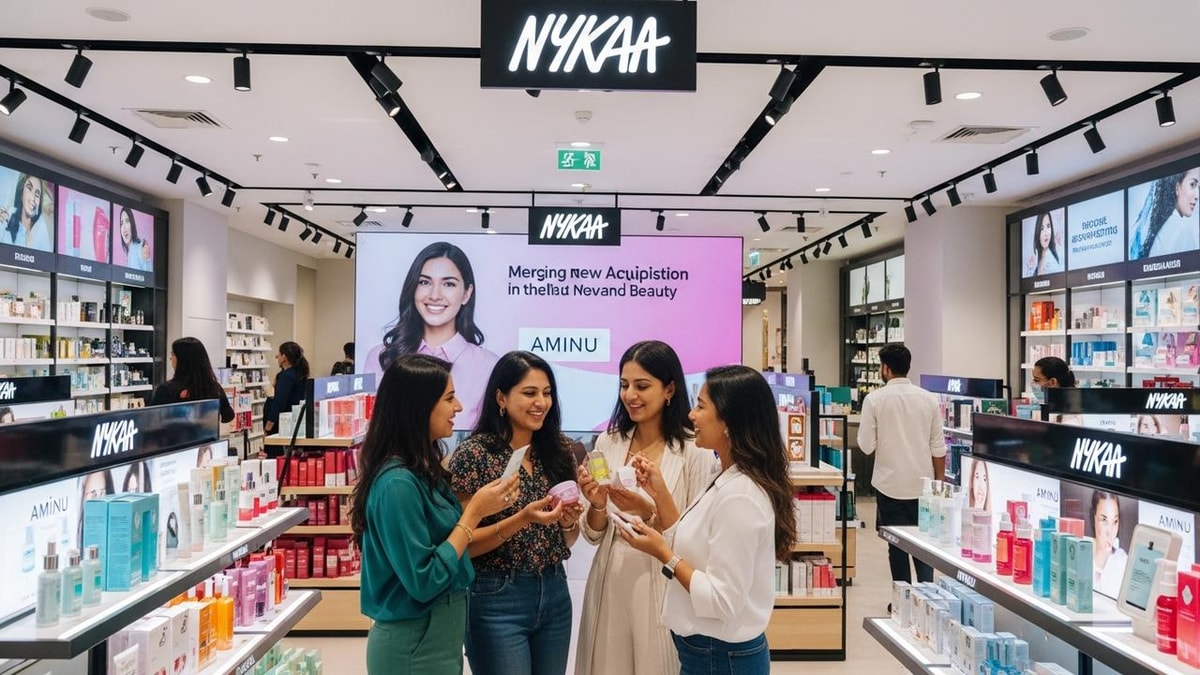 Nykaa Acquires 51% Stake in Premium Skincare Brand Aminu - June Quarter Profit More Than Triples Nykaa Acquires 51% Stake in Premium Skincare Brand Aminu - June Quarter Profit More Than Triples