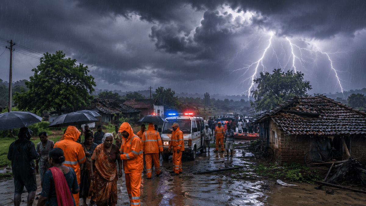Lightning Strikes Kill 14 in Jharkhand Eight Injured Across Three Districts Lightning Strikes Kill 14 in Jharkhand Eight Injured Across Three Districts