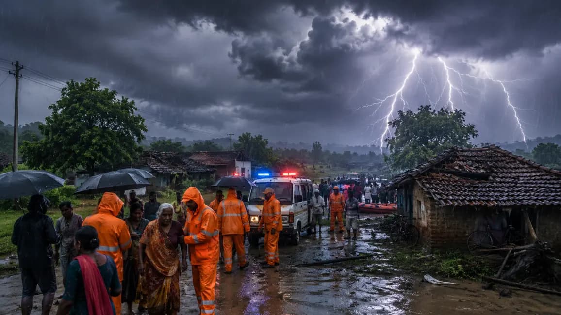 Lightning Strikes Kill 14 in Jharkhand Eight Injured Across Three Districts Lightning Strikes Kill 14 in Jharkhand Eight Injured Across Three Districts