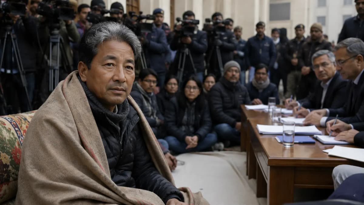 Sonam Wangchuk Alleges Breach of Trust Over Hunger Strike Photos Sonam Wangchuk Alleges Breach of Trust Over Hunger Strike Photos