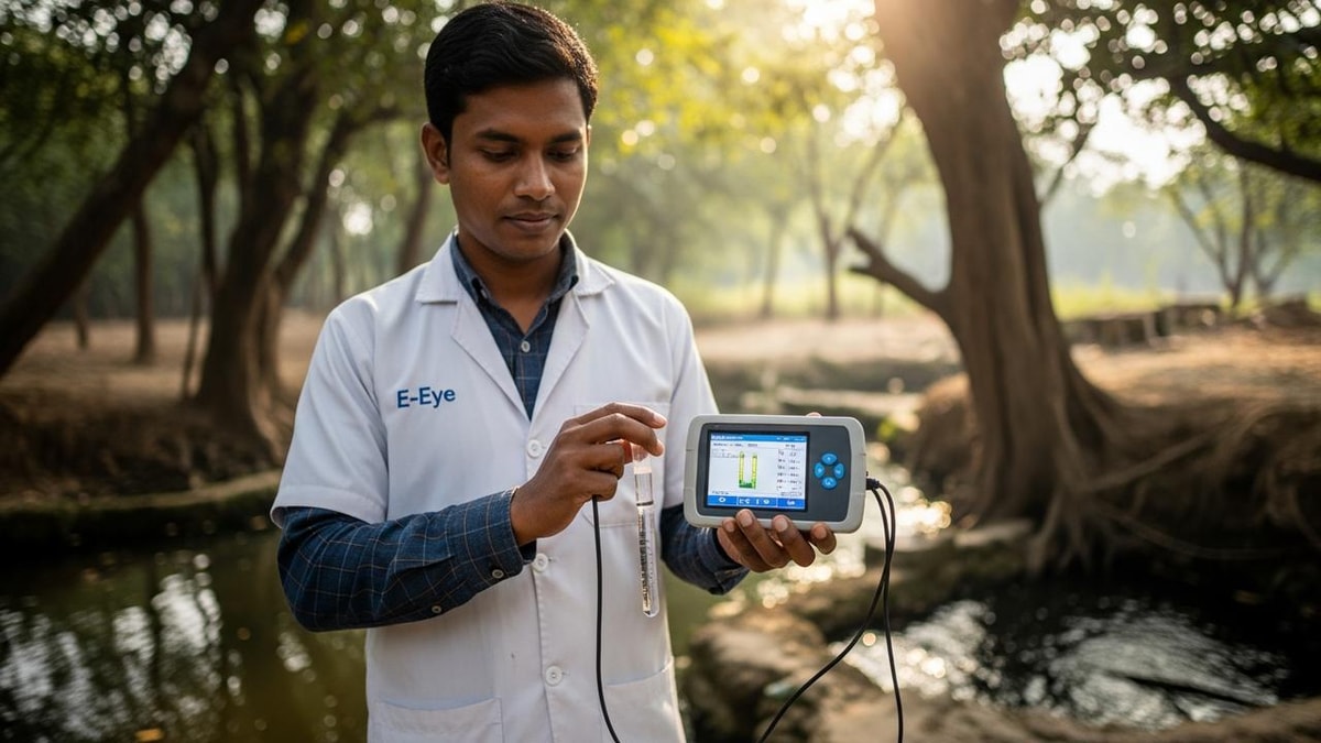 E-Eye: A Low-Cost Portable Device for Water Quality E-Eye: A Low-Cost Portable Device for Water Quality