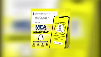 MEA Joins Snapchat to Connect with Gen-Z Launches Official Account