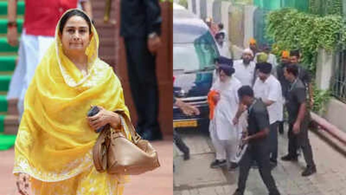 Harsimrat Kaur Badal's Call for NIA Probe, Attack on Sukhbir Badal Harsimrat Kaur Badal's Call for NIA Probe, Attack on Sukhbir Badal