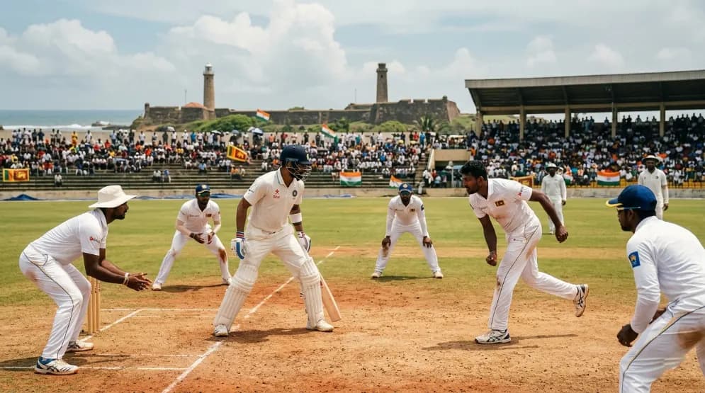 India Maintain Lead Despite Early Setbacks in Galle Test India Maintain Lead Despite Early Setbacks in Galle Test