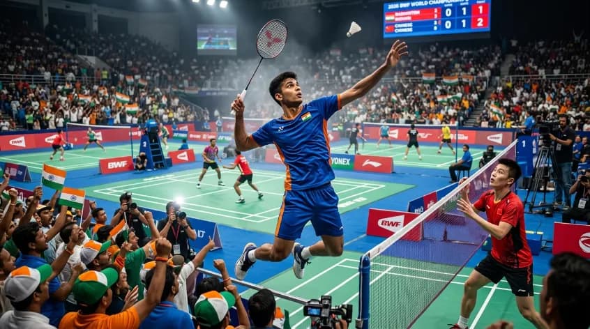 Indian Shuttlers Face Mixed Results at BWF World Championships Indian Shuttlers Face Mixed Results at BWF World Championships