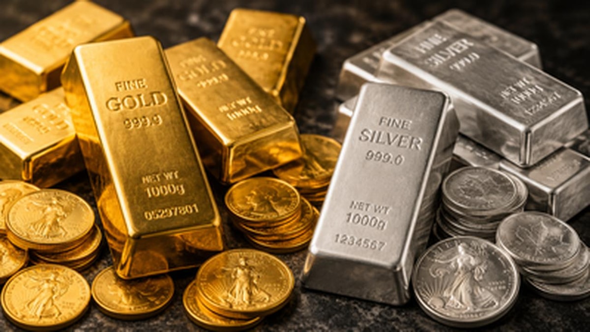 What changes have occurred in gold and silver prices? What changes have occurred in gold and silver prices?