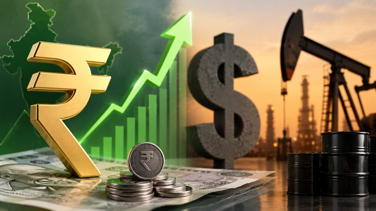 Rupee Gains 9 Paise Against Dollar Amid Oil Concerns Rupee Gains 9 Paise Against Dollar Amid Oil Concerns
