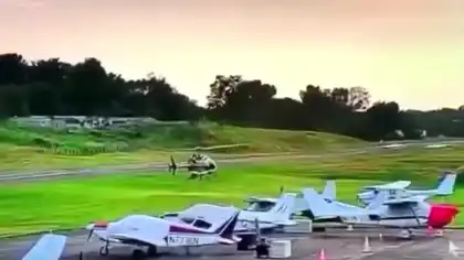 Plane and Helicopter Collide Mid-Air in US One Dead and Two Police Officers Injured Plane and Helicopter Collide Mid-Air in US One Dead and Two Police Officers Injured