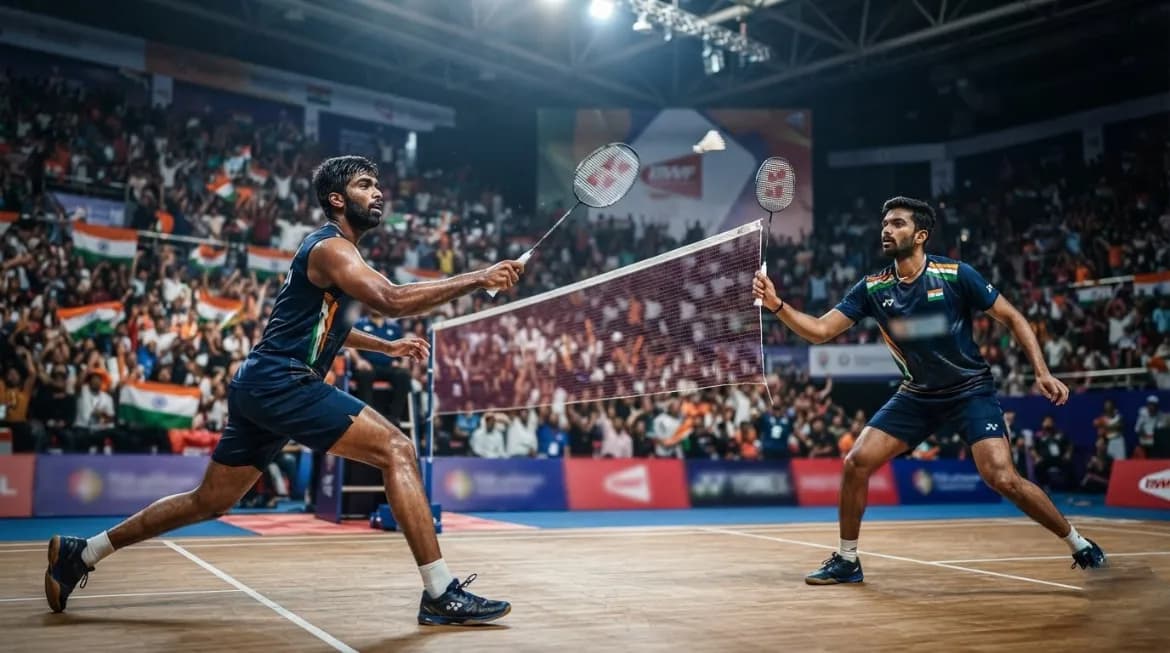 Satwik-Chirag Reach BWF World Championships Quarter-Finals Satwik-Chirag Reach BWF World Championships Quarter-Finals
