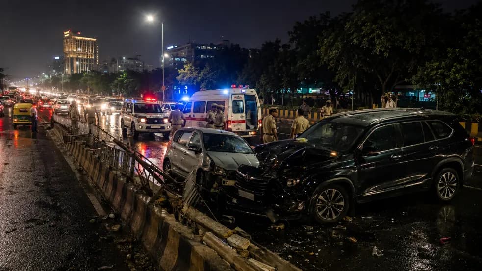 Two MLAs Among Six Injured in Delhi Road Accident
