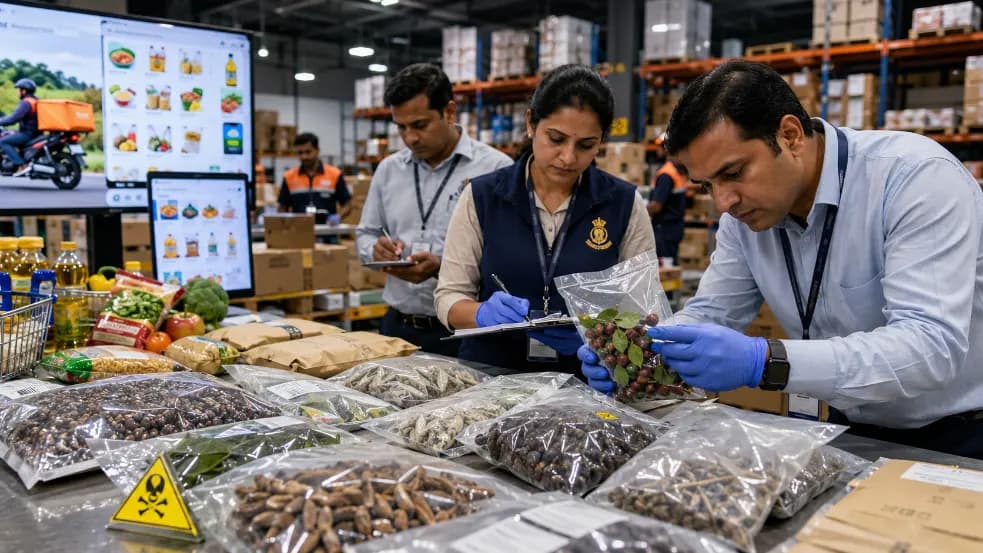 Karnataka Suspends Food Licences of Amazon, Swiggy Instamart and BigBasket Over Datura Sales Karnataka Suspends Food Licences of Amazon, Swiggy Instamart and BigBasket Over Datura Sales