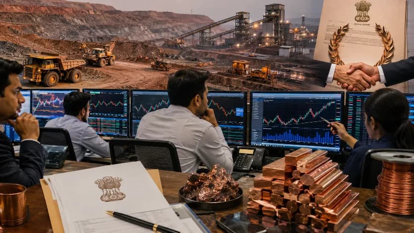 Government to Sell Up to 6% Stake in Hindustan Copper via OFS Government to Sell Up to 6% Stake in Hindustan Copper via OFS