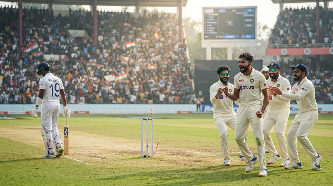 Mohammed Siraj Strikes Early as India Face Sri Lanka in Second Test Mohammed Siraj Strikes Early as India Face Sri Lanka in Second Test